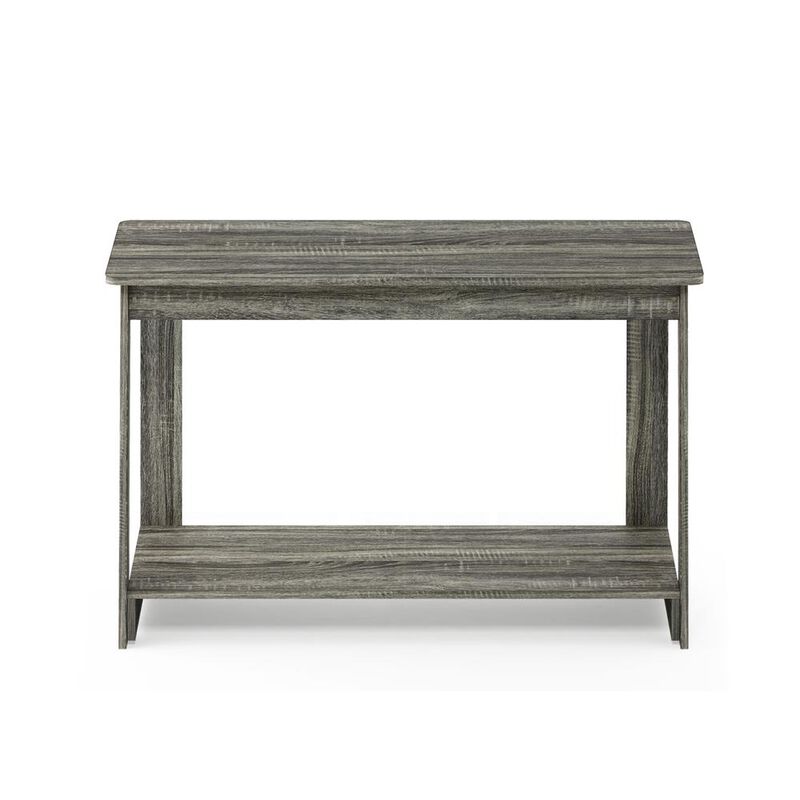 Furinno Beginning TV Stand, French Oak Grey 18041GYW