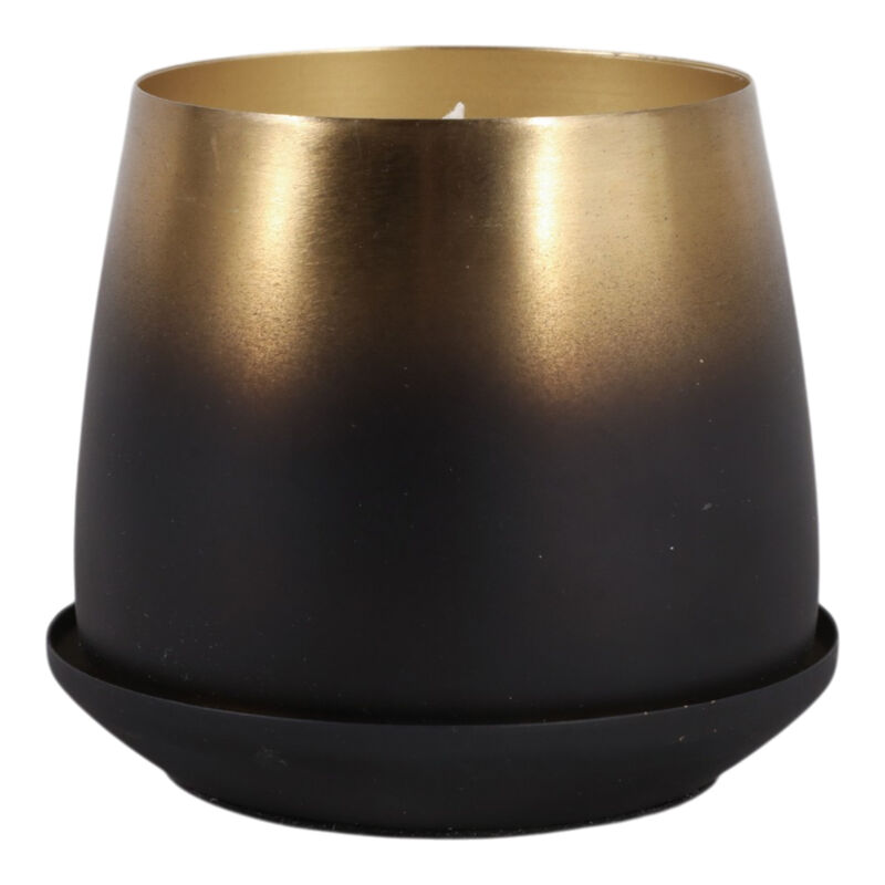 Vanilla Metal Ombre Candle image number 2