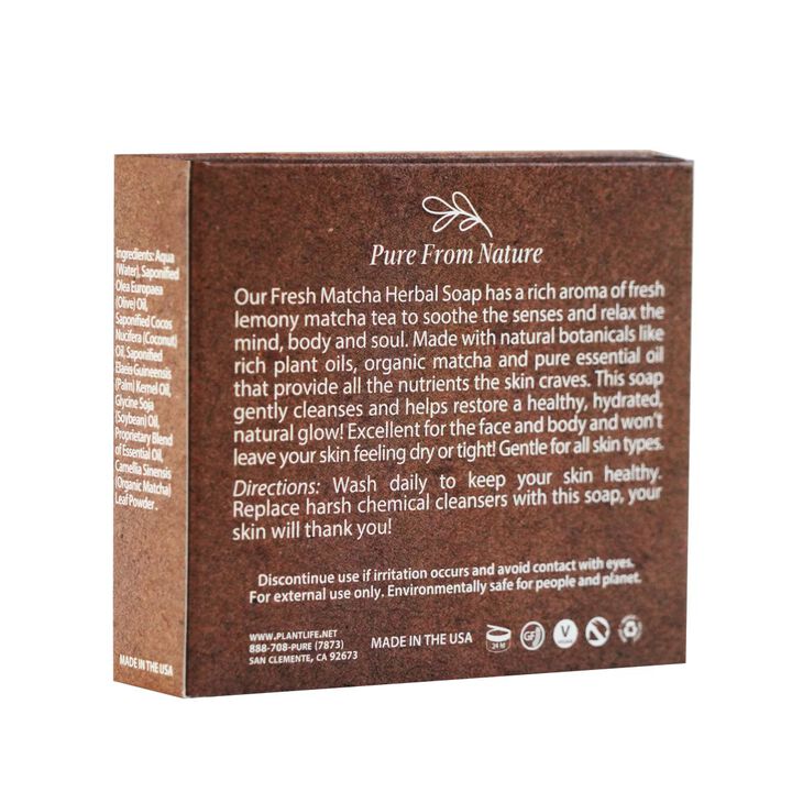 Plantlife Bar Soap - Fresh Matcha