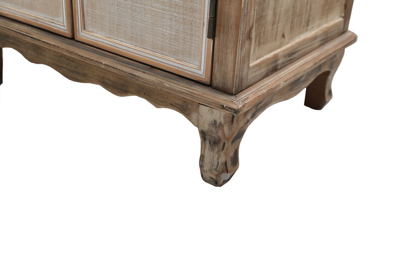Gekske Wooden Storage Cabinet image number 6
