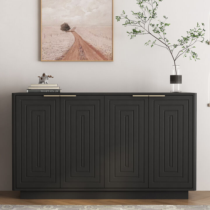 Lerdax Modern Sideboard Buffet Cabinet