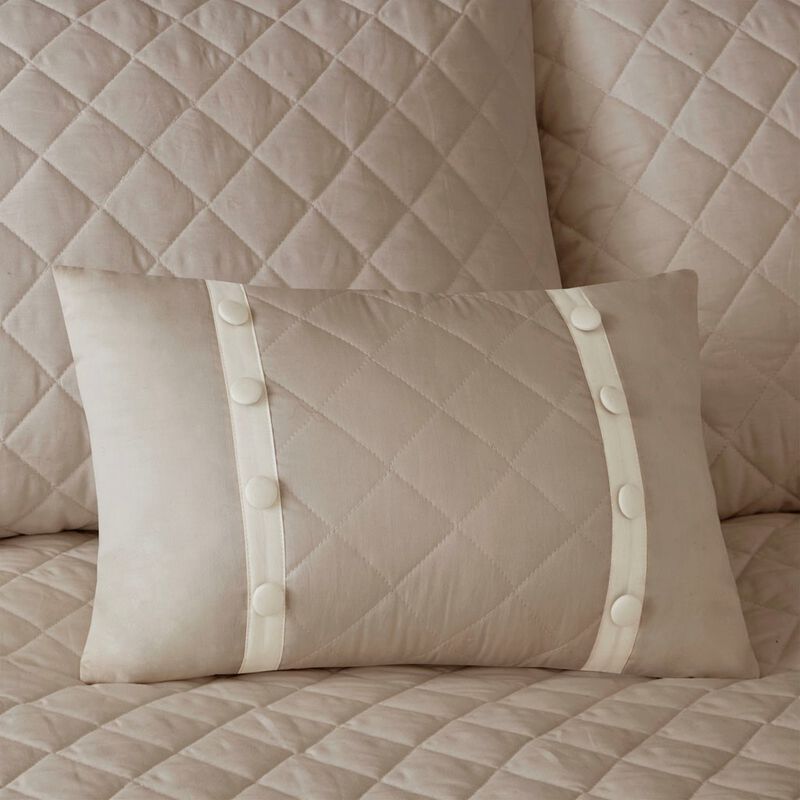 Gracie Mills Kristofer 4-Piece Reversible Tailored Bedspread Set