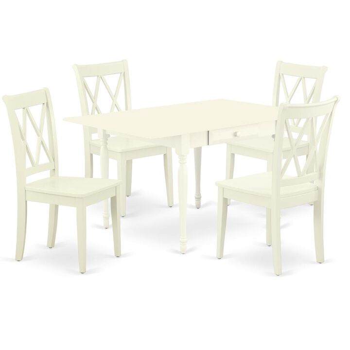 Dining Room Set Linen White