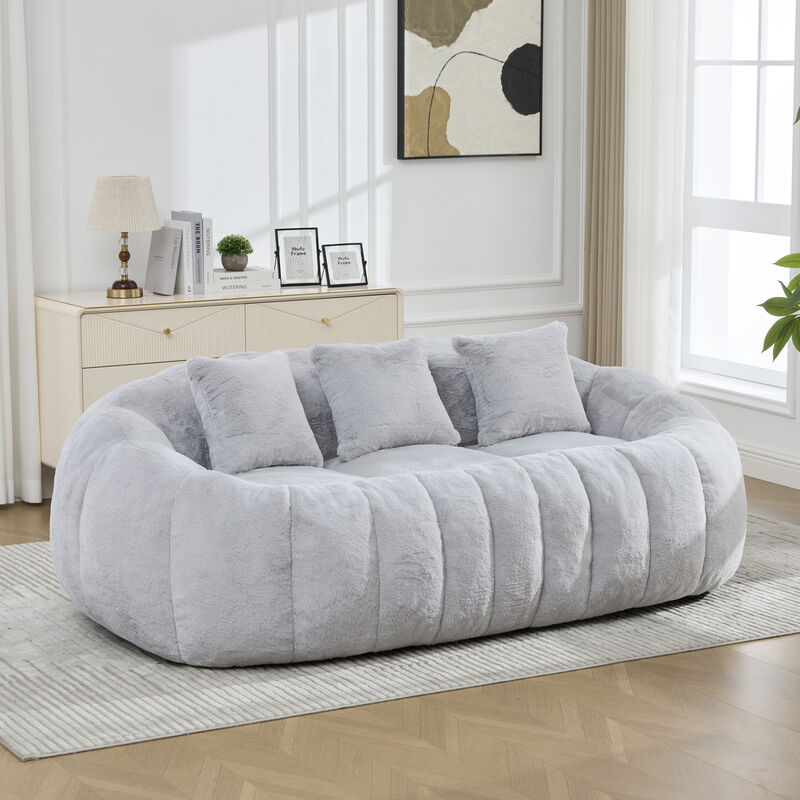 Lugwib Boneless Loveseat Sofa image number 3