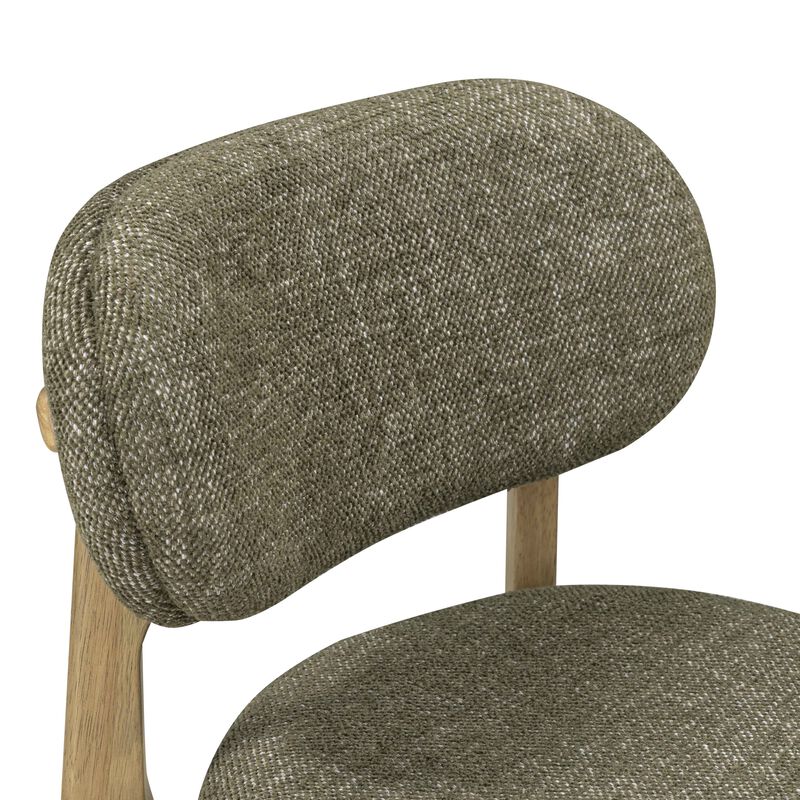 Carnation Green Performance Fabric Counter Stool image number 6