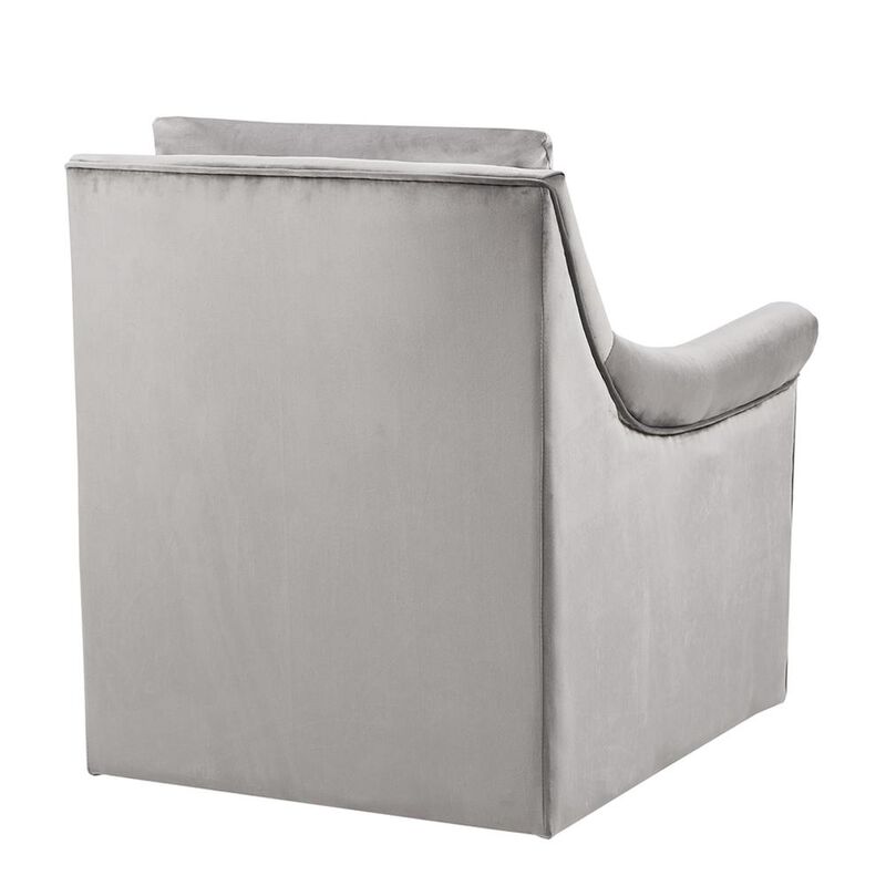 Belen Kox Grey Swivel Chair, Belen Kox