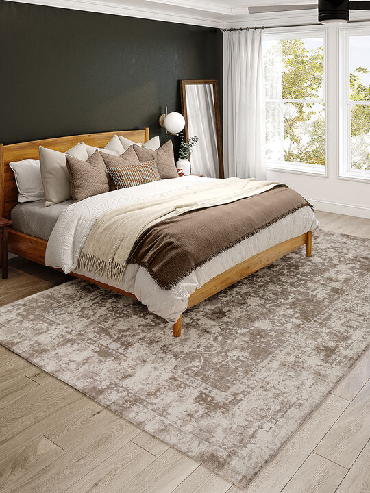 Antalya AY2 Taupe 7'10" x 10' Rug