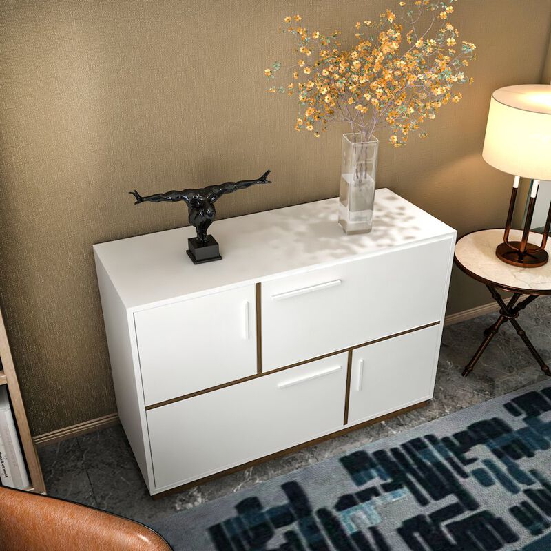 Decorotika Mares Sideboard White Walnut