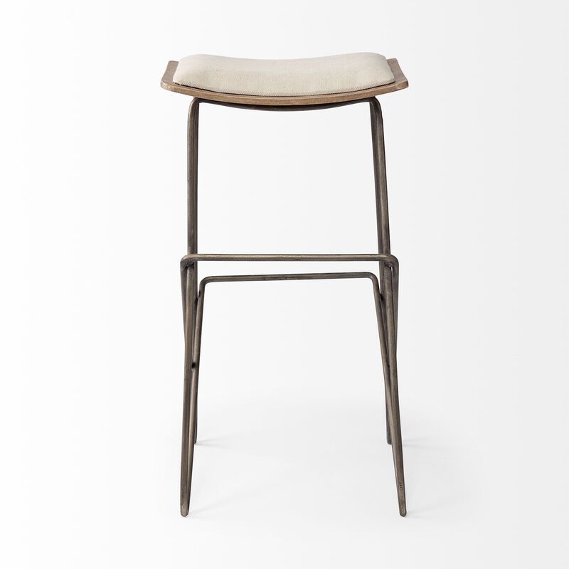 Katniss Fabric Seat Stool