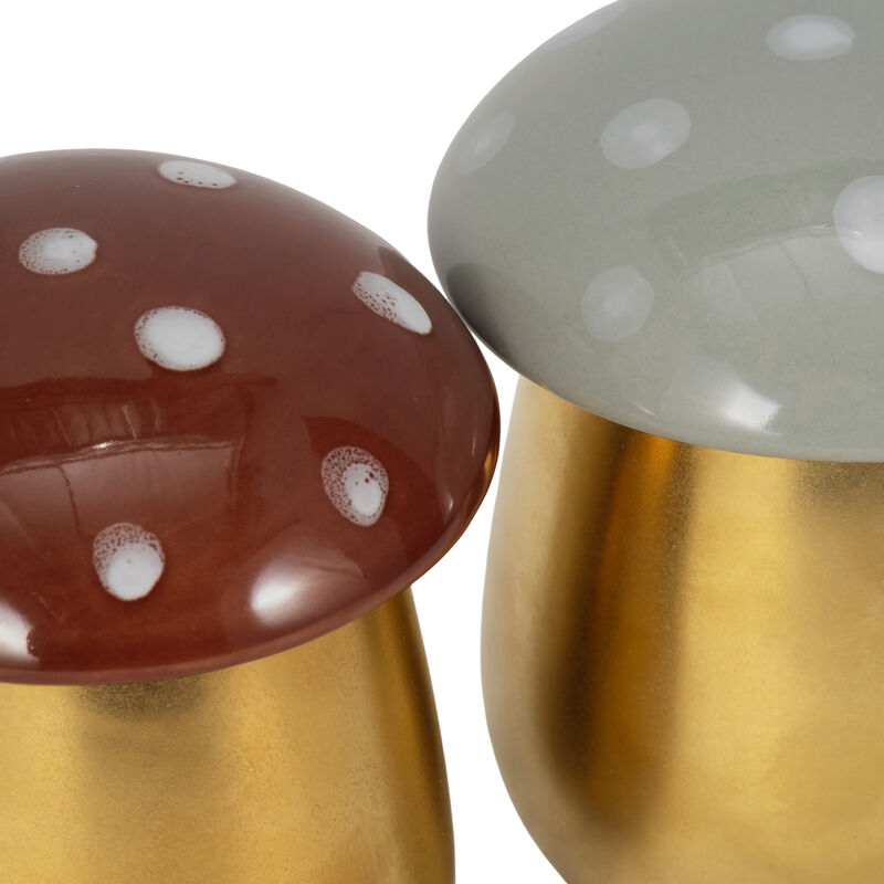 6 Oz Fig & Apricot 6" Mushroom Candle