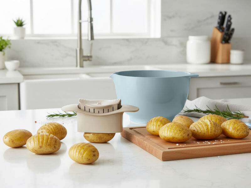 ROSTI Hasselback Cutter & 3Q Margrethe Bowl image number 1