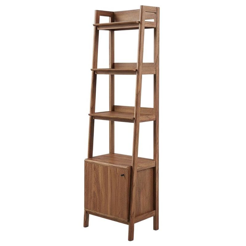 Wooden Bookshelf in finish with Open Shelving for Home Storage image number 0
