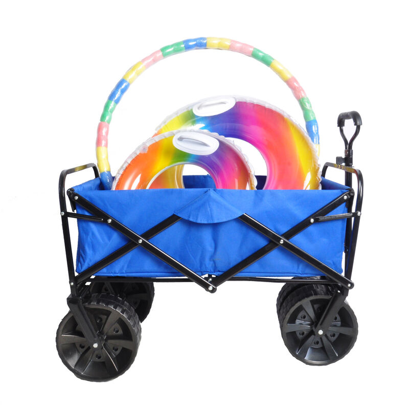 Folding Wagon Garden Shopping Beach Cart