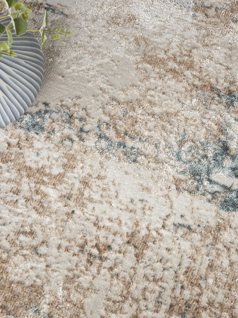 Glitz GLZ06 Taupe/Multicolor 9' x 12' Rug