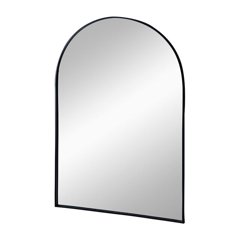 Streamdale 24'' Arched Wall Mirror with Metal Frame image number 6