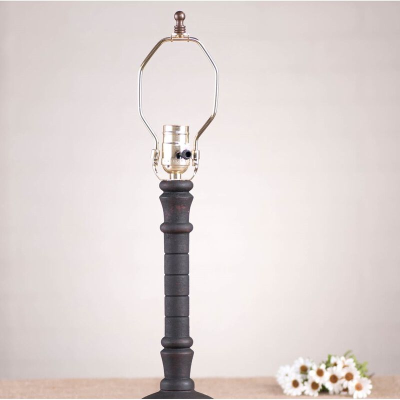 Gatlin Lamp Base In Hartford Black Over Red image number 2