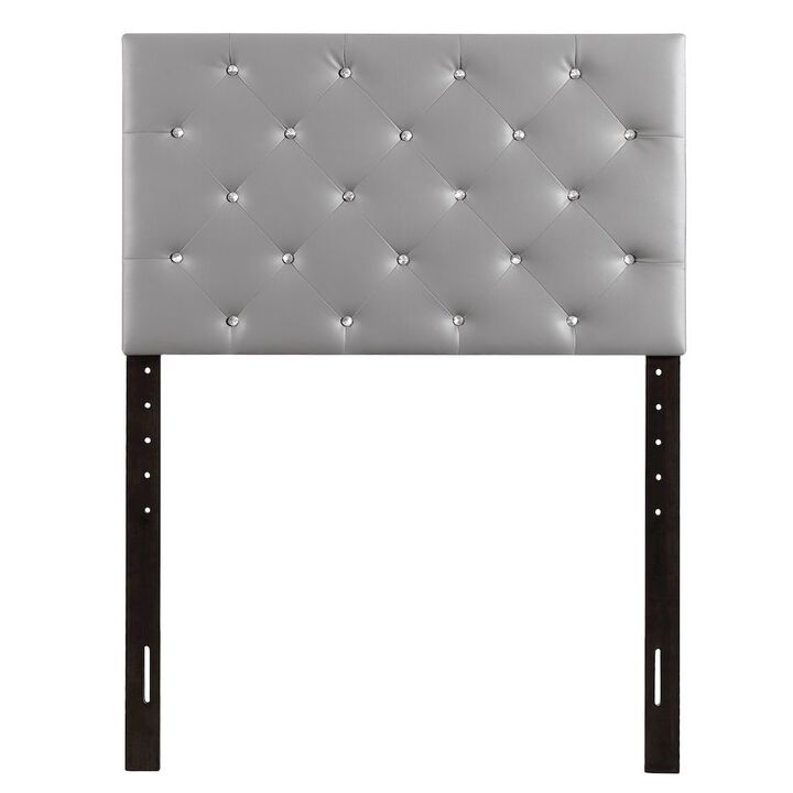 Glory Furniture Super Nova G0134-THB Twin Headboard, Light Gray