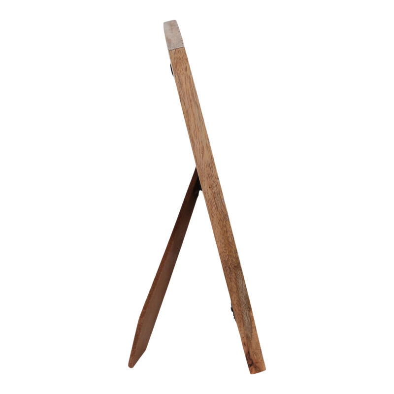 4x6 Wood Starburst Photo Frame, Natural image number 2