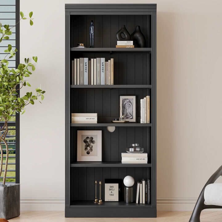 Bibpum LED Tall Bookcase