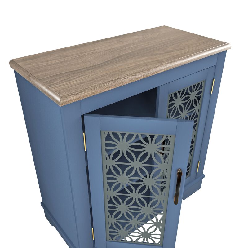 FESTIVO 31-inch 2-Door Accent Storage Cabinet for Kitchen & Dining