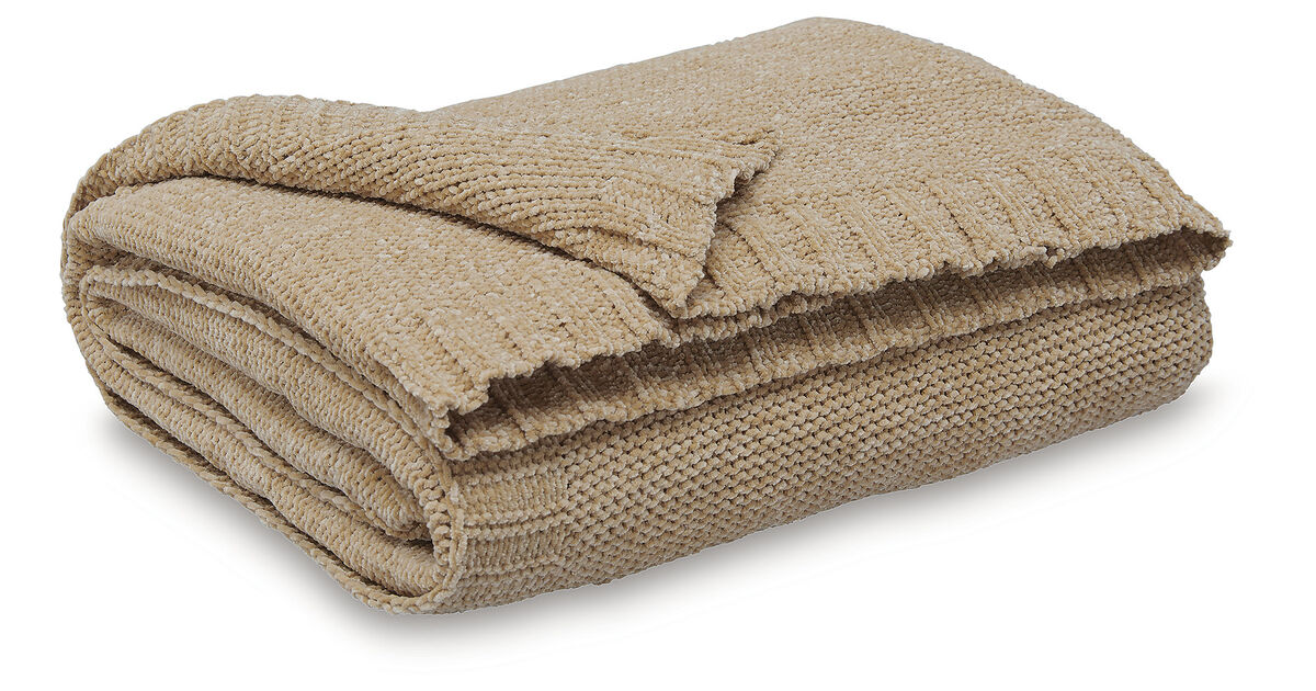 Anawood Throw (Set of 3), Gold