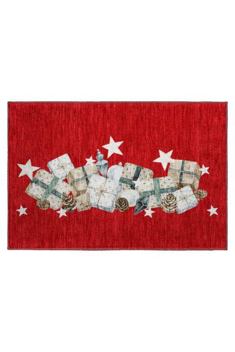 Merry & Bright MY27 Red 3' x 5' Rug