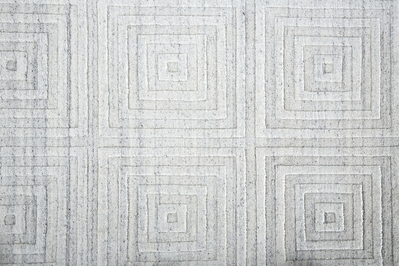 Redford 8670F White/Silver 2' x 3' Rug image number 7