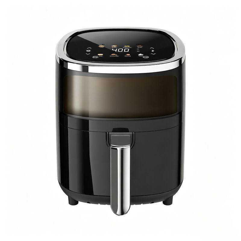 WHALLULTRA 4QT Compact Air Fryer, Touchscreen Smart Digital Color Air Fryers with View Window, 12 Presets, Air Fry, Bake, Broil, Dehydrate, Roast image number 0
