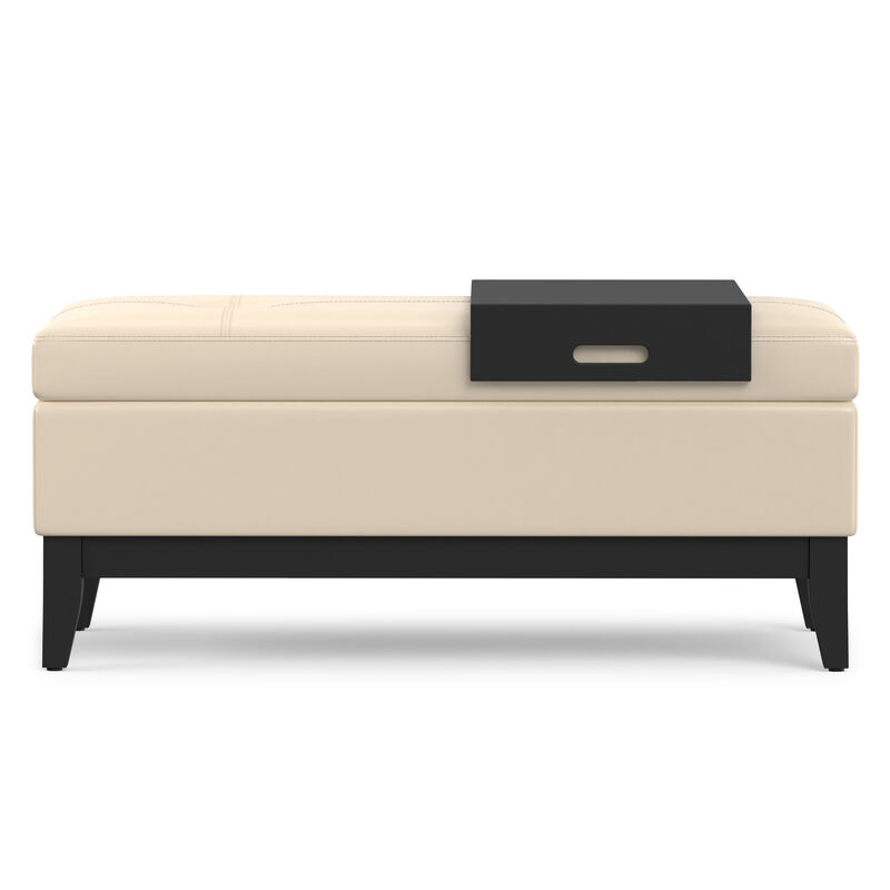 Oregon Storage Ottoman Bench with Tray image number 6