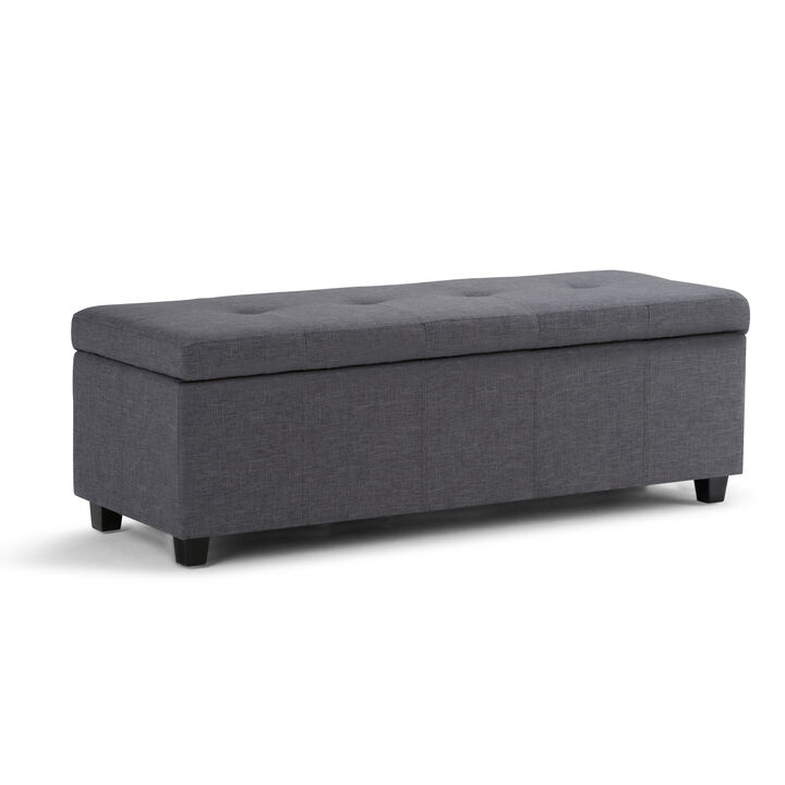 Simpli Home Castleford Storage Ottoman