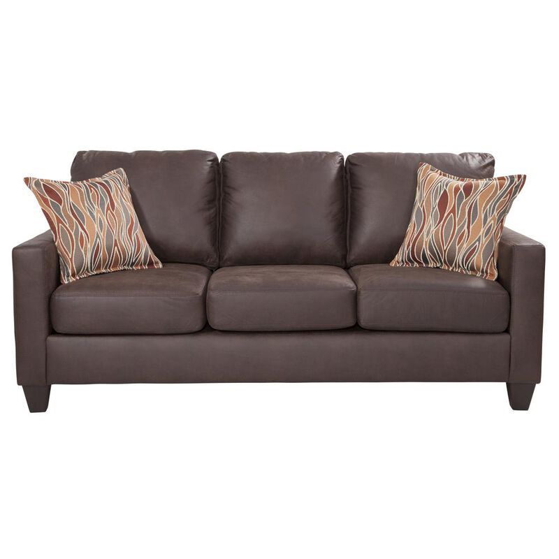 American Furniture Classics  Arm Sofa with Two Accent Pillows