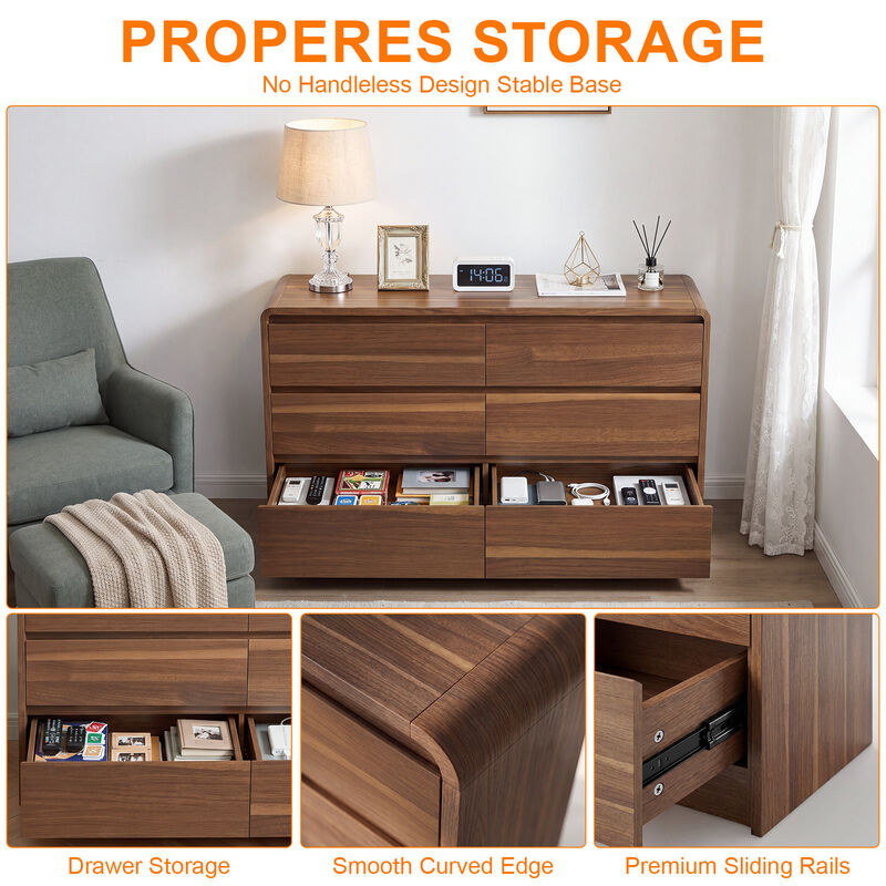 6 Drawer Dresser image number 3