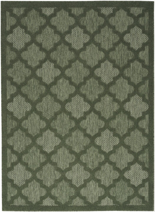 HomeRoots Trellis Indoor Outdoor Area Rug