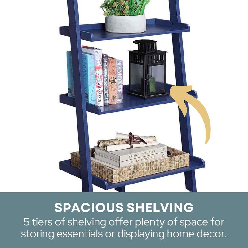Convience Concept, Inc. American Heritage Bookshelf Ladder