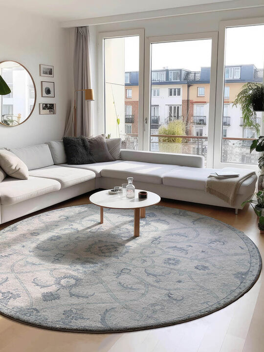 Tuscany TU8 Denim 4' Rug