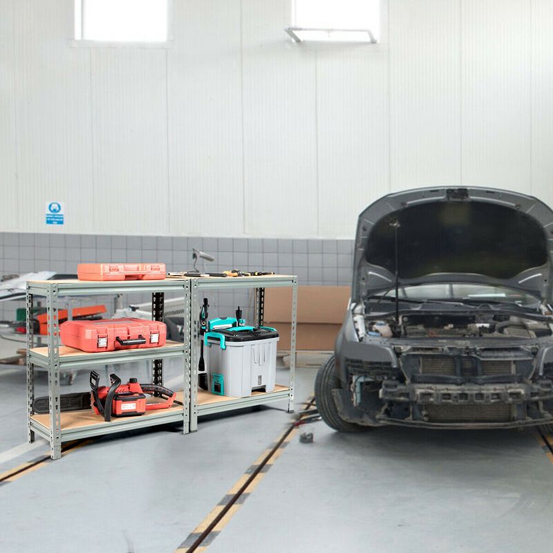 5-Tier Steel Shelving Unit Storage Shelves Heavy Duty Storage Rack