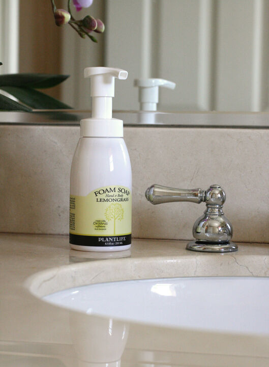 Plantlife Foam Soap Pump - Lemongrass