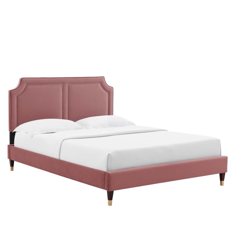 Modway - Novi Performance Velvet King Bed image number 0