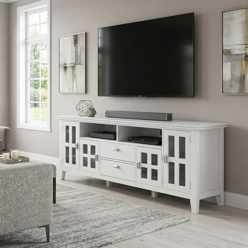 Simpli Home Artisan 72 inch TV Media Stand image number 1