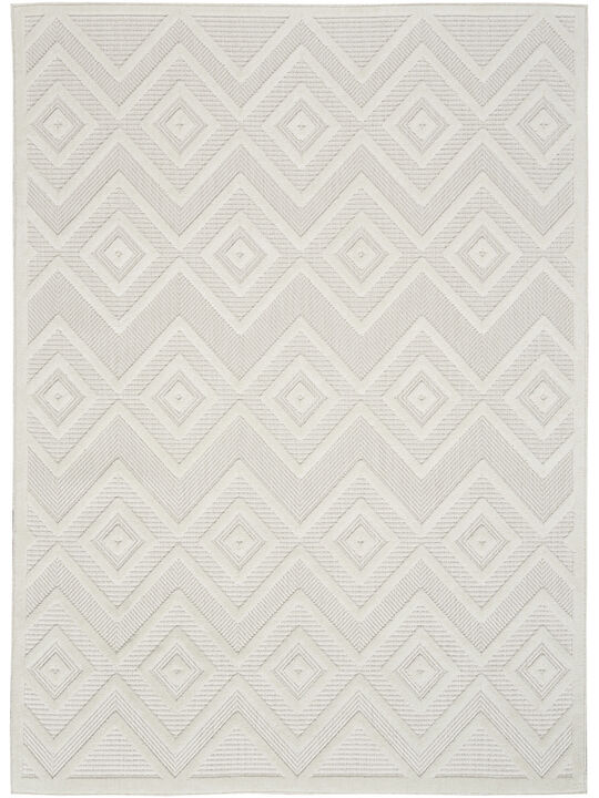 Versatile NRV01 Ivory/White 6' x 9' Rug