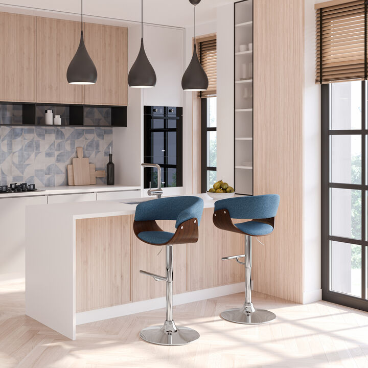 Sheldon Adjustable Swivel Bar Stool