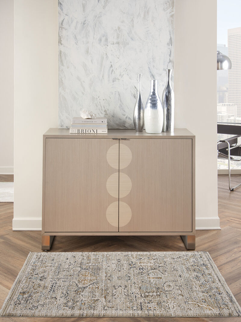 Lynx LNX02 Ivory/Taupe 2'3" x 8' Rug