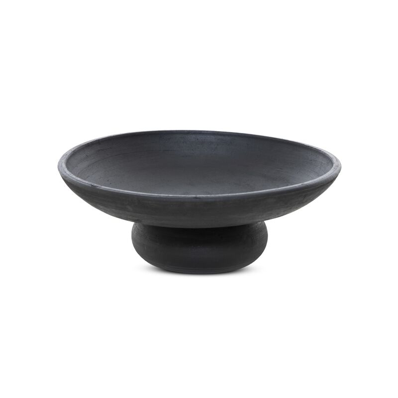 Perla Aged Black Terracotta Bowls