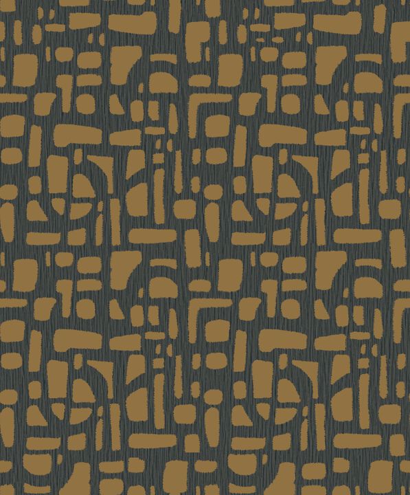 Zen Chunky Geo Silver Grey Wallpaper DWP0364-04