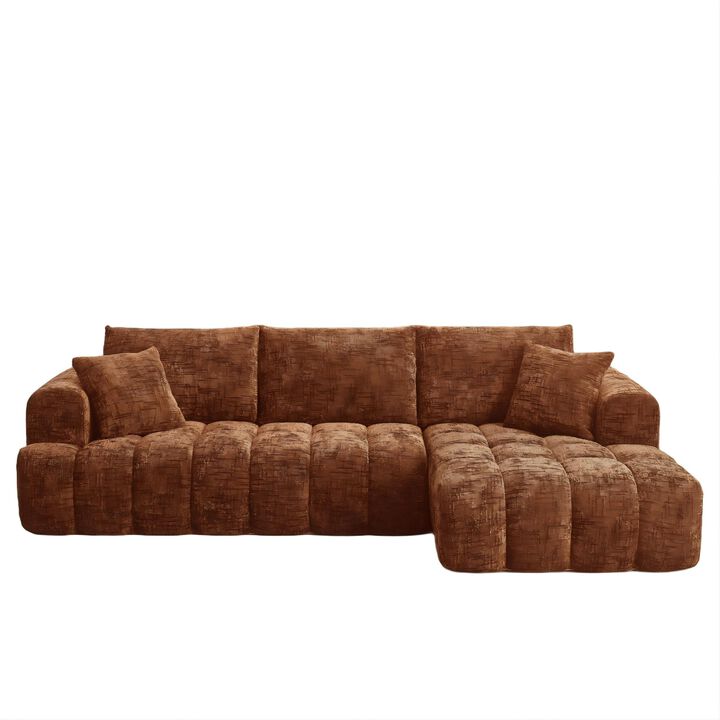 Viptnu Chenille Sectional Sofa