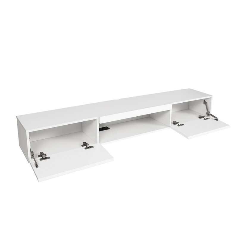 Hunru Floating TV Stand image number 6