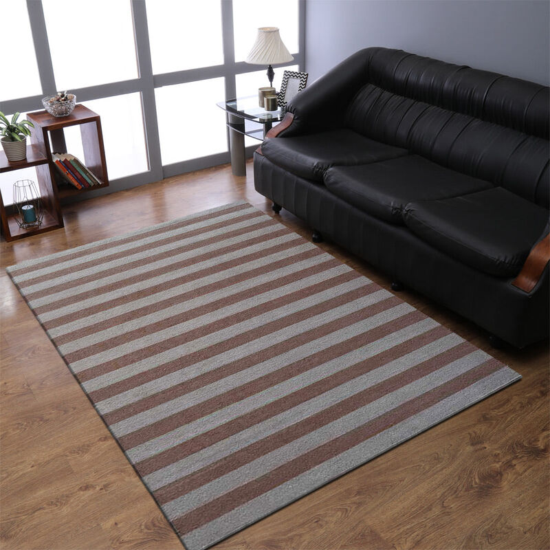 RUGSOTIC CARPETS HAND WOVEN FLAT WEAVE KILIM WOOL ECO-FRIENDLY AREA RUGS  - Rectangle Shape, Contemporary Design, Low Pile Handmade Rugs for Living Room (D00107) image number 1