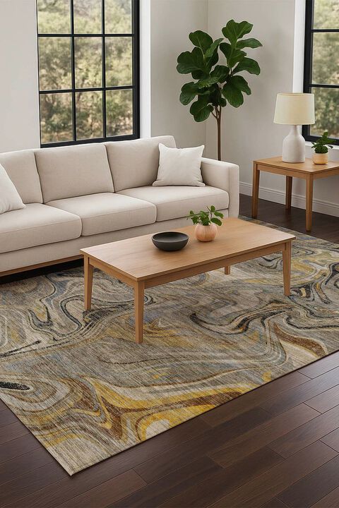 Nexus NX6 Gray 1'8" x 2'6" Rug