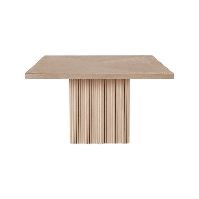 Meridian Furniture Belinda Natural Oak Veneer Dining Table