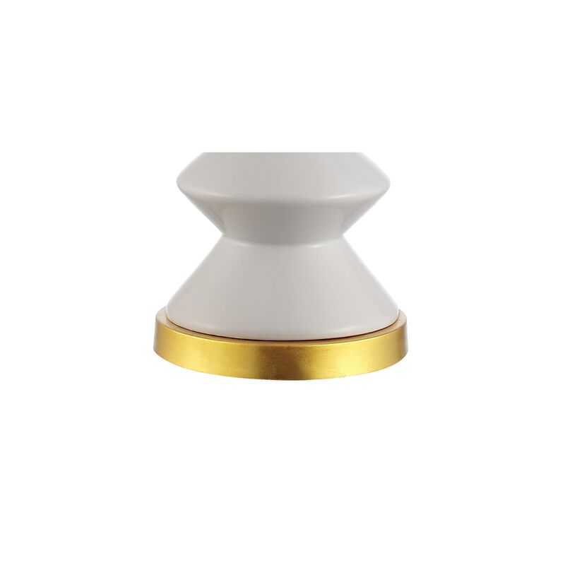 Ziggy Ceramiciron Contemporary Glam LED Table Lamp